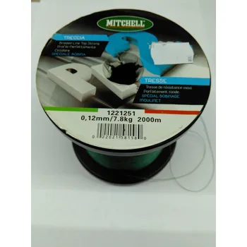 Mitchell Šňůra metráž - zelená 0,12mm 7,8kg -1m- Nutné dokoupit cívku kód: 12025