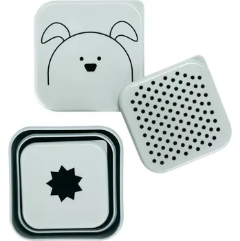 Jídelní set Krabička na svačinku Lässig Little Chums Barva: Dog