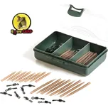 Extra Carp převleky s obratlíky Anti Tangle & Quick Change Swivels Set