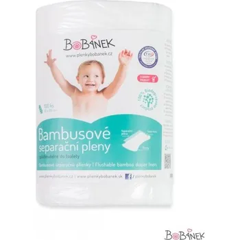 Plena BOBÁNEK Bambusové separační pleny 18x28cm, 100ks