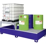 CEMO Záchytná ocel. vana pro 2 IBC (GS2a AB1), zinkovaná(10856)