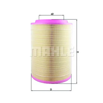 Vzduchový filtr Mahle LX 2082