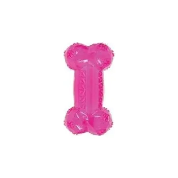 Hračka pro psa Hračka pes kost BONE TPR POP růžová Zolux 12 cm