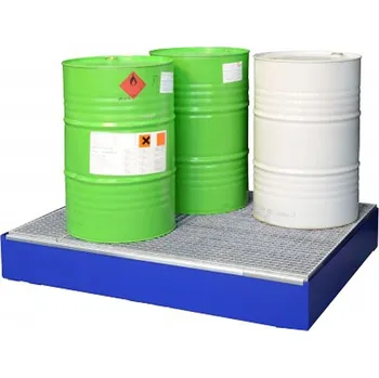 Olejová vana CEMO Ocelová záchytná vana SW4, zinkovaná, bez nožek, s roštem(11213)