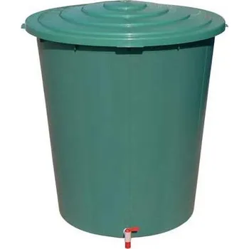 Sud Kónická kruhová nádoba s víkem a výpustným kohoutem, PP, objem 500 l