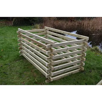 Kompostér Dřevěný kompostér 120x200 (Dřevěný komposter)