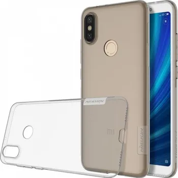 Pouzdro na mobilní telefon Nillkin Nature TPU pro Xiaomi Mi A2 šedé
