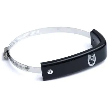 Výfuk pro motocykl RG Ep0014Bk Chránič koncovky výfuku Aprilia Caponord 1200/Kawasaki Versys 1000