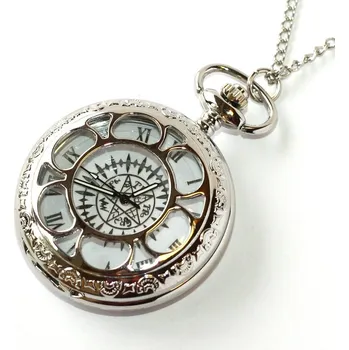 Hodinky MR kapesní, otevírací hodinky na řetízku - Stříbrný horoskop, Magic Star 1774