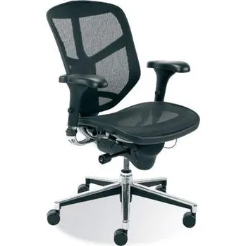 Futuristická židle ENJOY s područkami - barva černá, nosný kříž z chromované oceli