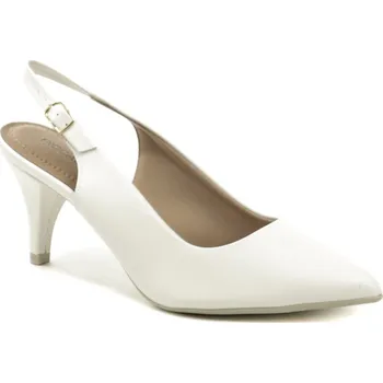 Dámské lodičky Piccadilly 745045 bílé dámské lodičky s volnou patou EUR 41