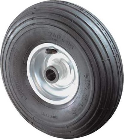 Samostatné bantamové kolečko, černá pneumatika, pr. 260 mm, nosnost 130 kg