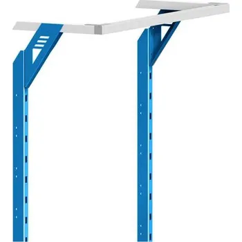 Dílenský stůl Závěsné, vodorovné rameno, barva modrá RAL5012, délka 1500 mm