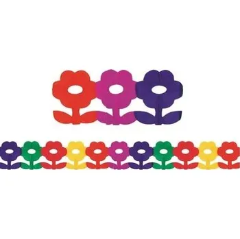 Girlanda 400x20 cm - kytičky