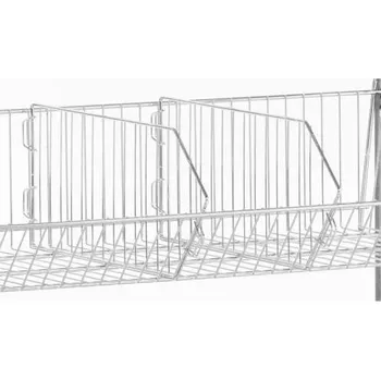 Dílenský regál Dělící mřížka pro drátěný koš o nosnosti 35 kg