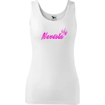 trend-design.cz Dámské tílko nevěsta Barva textilu: Bílá, Velikost oblečení: XS