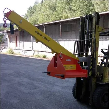 Paletový vozík Výsuvné jeřábové rameno pro vidlicový vozík, nosnost až 2500 kg