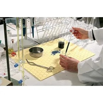 Sorbent Textilní sorbenty - rohože, chemický, standard, rozměr 50 x 40 cm, bal. 100 ks