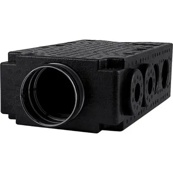 rozdělovač topení Multivac Rozdělovač / sběrač ROZ-EPP, průměr napojení 125 mm, 8 hrdel (2 x 4 x 75 mm)