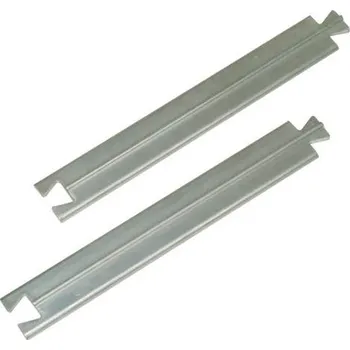 Dílenský regál Kolejnice - středový díl, k hygienickému regálu MESH, délka 1000 mm, 1 pár