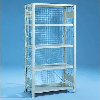 Dílenský regál Zadní stěna z drátěné, pozinkované mřížky 2500 x 1000 mm, včetně spojovacího materiálu