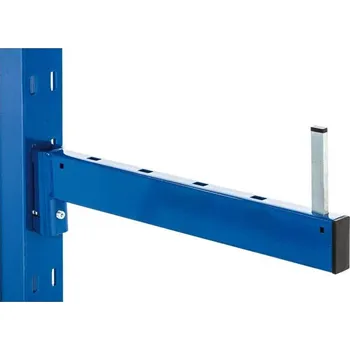 Dílenský regál Zarážka proti odvalení, výška 170 mm