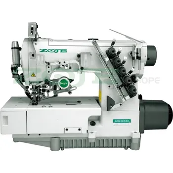 průmyslový coverlock Zoje ZJ2500A-156M-BD spodem vrchem krycí