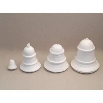 zvoneček z vaty 22x23 mm, 10 ks