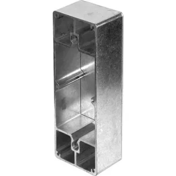 brána LOCINOX O-SET - adaptér pro zapadací plech SSKZ-QF, pro ploché profily, pro posuvné brány