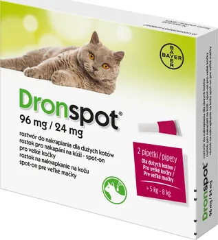 Antiparazitikum pro kočku Bayer Dronspot Spot-On