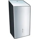 Zásobník na skládaný toaletní papír, nerez lesklá. Obsah 400 ks.