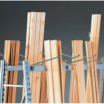 Dílenský regál Oddělovací tyče délky 400 mm, balení 4 ks.