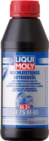 Liqui Moly GL3+ 75W-80 500 ml od 211 Kč - Zbozi.cz