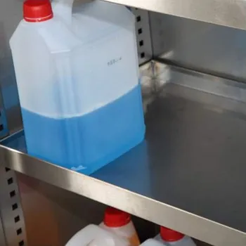 Přídavná policová vana z nerezu, 1000 mm