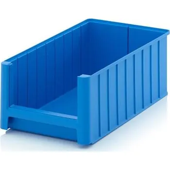 Regálová přepravka SK, modrá, d x š x v: 500 x 310 x 200 mm
