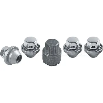 Matice na kolo Pojistné bezpečnostní matice M12x1,25 kužel, zavřená, klíč 21 mm, SICUKOSMOS MK230SW21