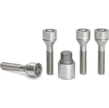 Autodoplněk Pojistné bezpečnostní šrouby M12x1,5x56 kužel, klíč 17, SICUSTAR VN156