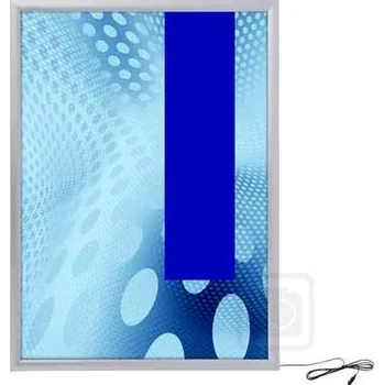 Reklamní tabule se zaklapávacím rámem, s osvětlením LED, formát A0