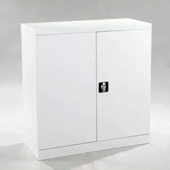 Skříň s plastovými boxy, 4 police, 30 boxů, v x š x h: 1040x1000x435 mm, barva šedá RAL7035