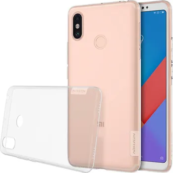 Pouzdro na mobilní telefon Nillkin Nature TPU pro Xiaomi Mi Max 3 transparentní
