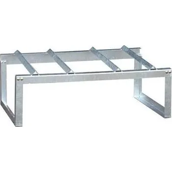 Ocelový podstavec pro 2 sudy, d x š x v: 1150x550x453 mm