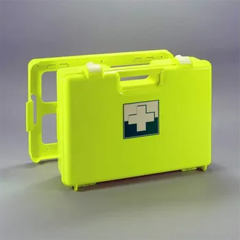 Lékárnička Kufr první pomoci FLUO, 310x420x110 mm, bez náplně.