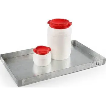 Nářadí na výměnu oleje Záchytná vana pro malé nádoby (StawaR), pozinkovaná, bez roštu, záchytný objem 25l, 940 x 470 mm