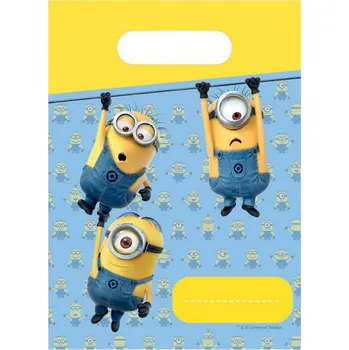 Dárková taška Procos Párty taška Mimoňové 6 ks