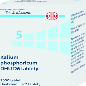Homeopatikum Dr. Peithner No. 5 Kalium Phosphoricum DHU D6 - 1000 tbl.