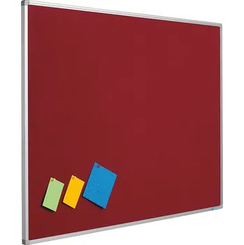 SV Nástěnka Softline Slim - filcová - 60x90 cm Barva: červená