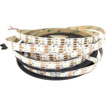 LED páska Ledshopik Digitální RGBW pásek SK6812 | 18W/m | 5V | 60LED/m | IP20 | built-in IC | 10MM | - RGBW - Studená bílá