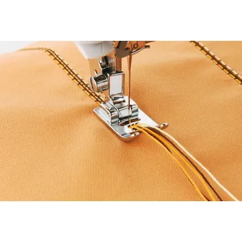 Příslušenství k šicímu stroji patka pro tkanice (5 tkanic)