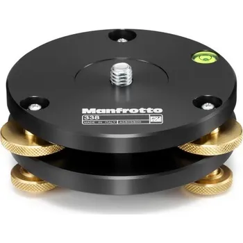 Stativová hlava Manfrotto 338 nivelační základna