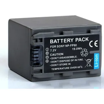 TopTechnology NP-FP90 1900mAh Li-Ion 7,4V neoriginální baterie pro kamery SONY